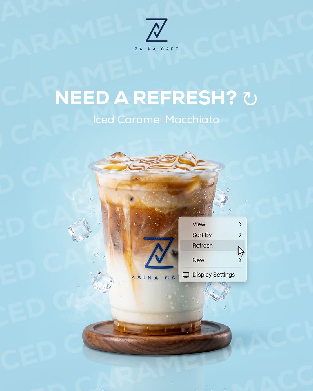 Zaina Cafe social media post 6